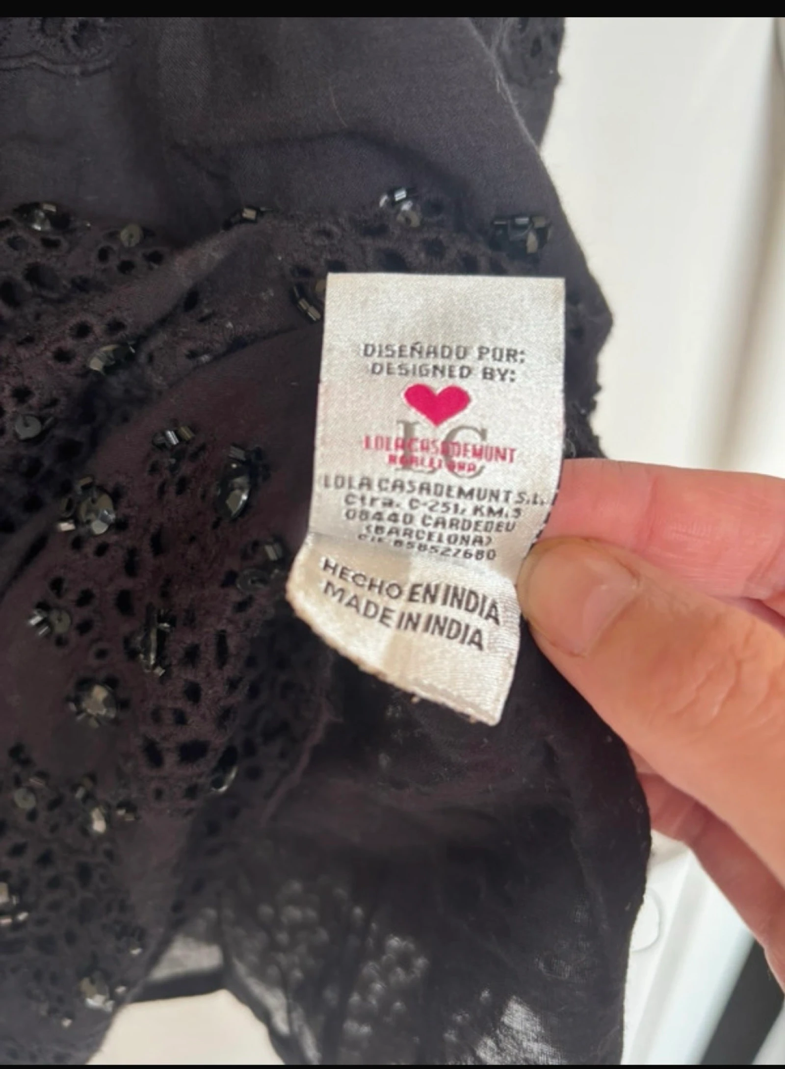 Lola Casademout dress size L – photo 3